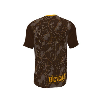 BICYCULT LinedCamo BRWN/Gold Short Sleeve