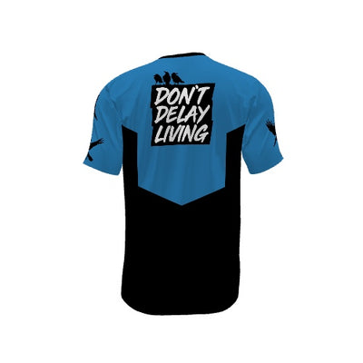 Adam Mock - Short Sleeve MTB Jersey - Blue