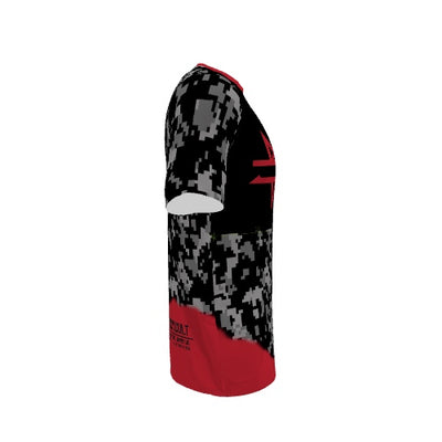 BICYCULT Tactical Division Black-Red - Short Sleeve