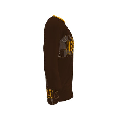 BICYCULT LinedCamo BRWN/Gold 3 Quarter Sleeve