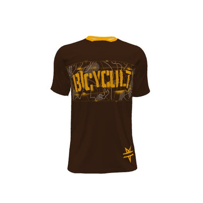 BICYCULT LinedCamo BRWN/Gold Short Sleeve