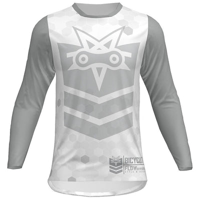 Flow Division - White - Long Sleeve