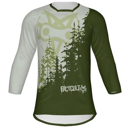 BICYCULT Full Send 3/4 Sleeve - Green